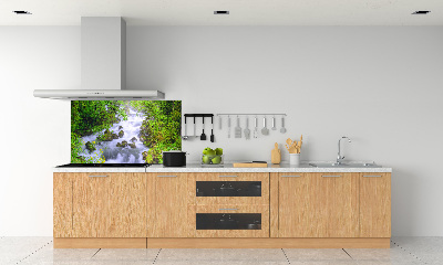 Panel de pared de cocina Río de montaña