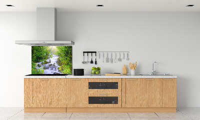 Panel de pared de cocina Río de montaña