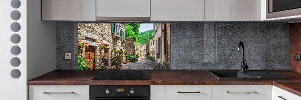 Panel de pared de cocina Una calle con encanto