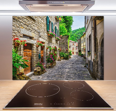Panel de pared de cocina Una calle con encanto