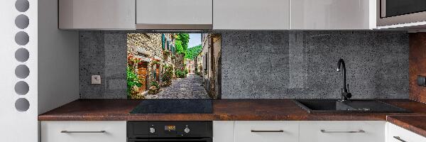Panel de pared de cocina Una calle con encanto