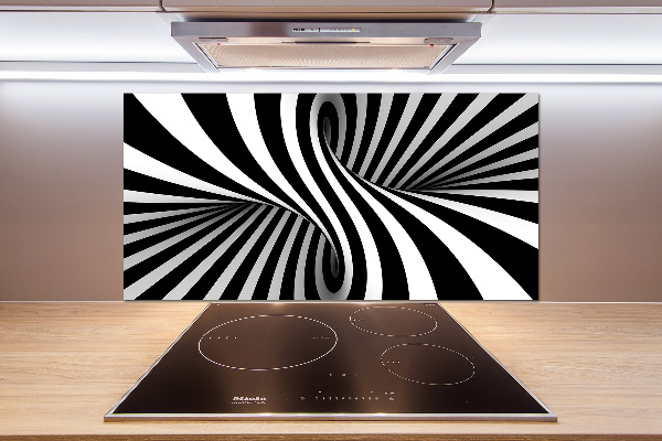 Panel antisalpicaduras Vórtice abstracto