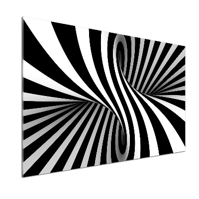 Panel antisalpicaduras Vórtice abstracto