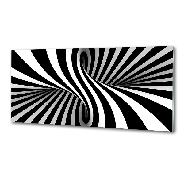 Panel antisalpicaduras Vórtice abstracto