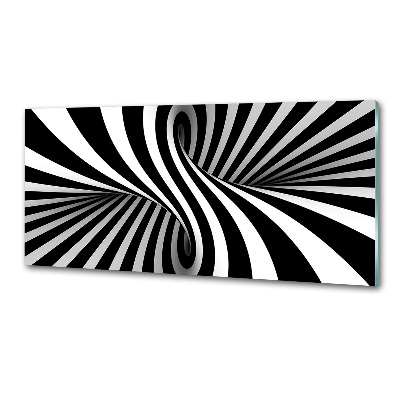 Panel antisalpicaduras Vórtice abstracto