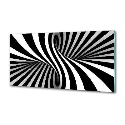 Panel antisalpicaduras Vórtice abstracto