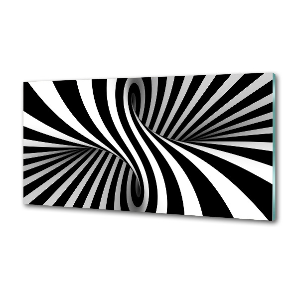 Panel antisalpicaduras Vórtice abstracto