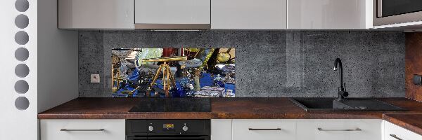 Panel de pared de cocina Antigüedades