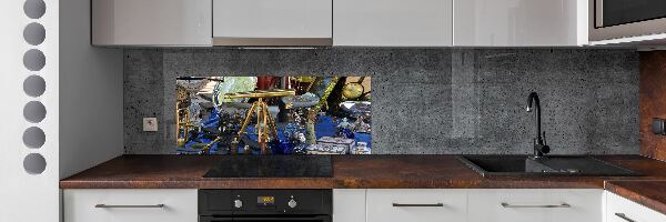 Panel szklany do kuchni Antyki