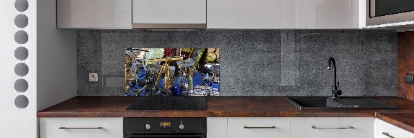 Panel de pared de cocina Antigüedades