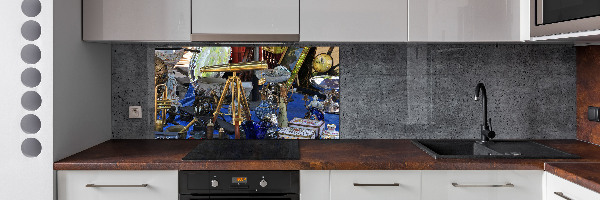 Panel de pared de cocina Antigüedades