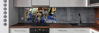 Panel de pared de cocina Antigüedades