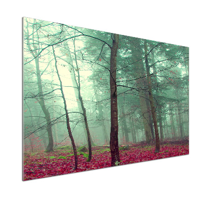 Panel de pared de cocina Hojas de otoño