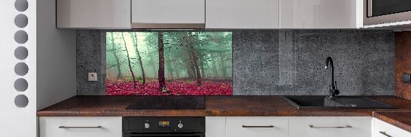 Panel de pared de cocina Hojas de otoño