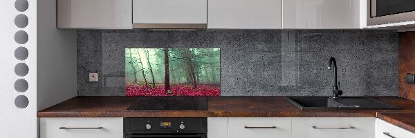 Panel de pared de cocina Hojas de otoño