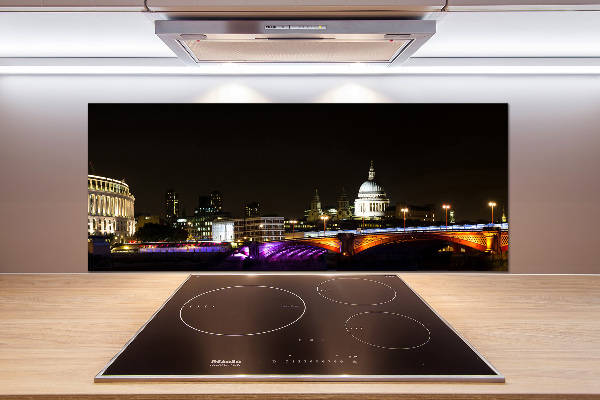 Salpicadero de cocina El puente de noche