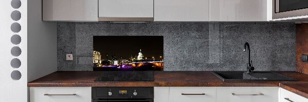 Salpicadero de cocina El puente de noche