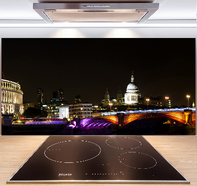 Salpicadero de cocina El puente de noche