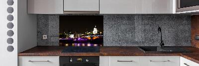 Salpicadero de cocina El puente de noche