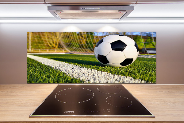 Panel do kuchni Piłka w bramce