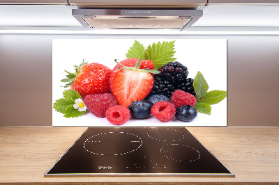 Panel antisalpicaduras Frutos del bosque