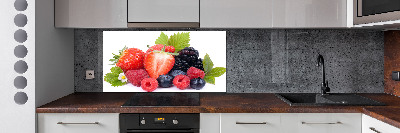 Panel antisalpicaduras Frutos del bosque