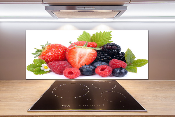 Panel antisalpicaduras Frutos del bosque