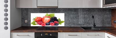 Panel antisalpicaduras Frutos del bosque