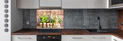 Panel do kuchni Zioła na sznurku