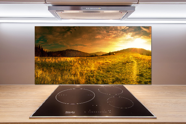 Panel de pared de cocina Panorama de los montes Tatra