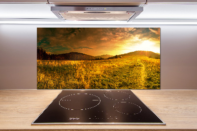 Panel de pared de cocina Panorama de los montes Tatra