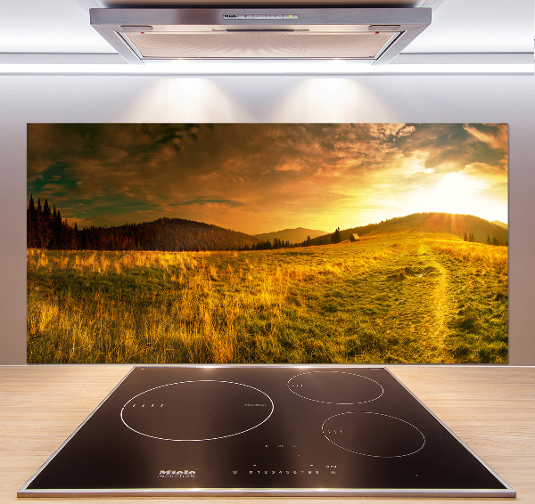 Panel de pared de cocina Panorama de los montes Tatra