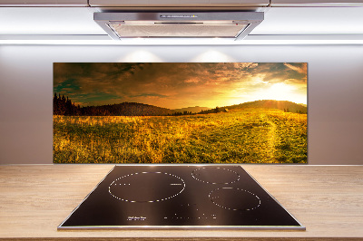 Panel do kuchni Panorama Tatr