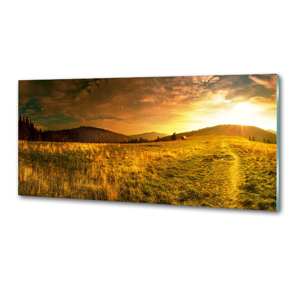 Panel de pared de cocina Panorama de los montes Tatra