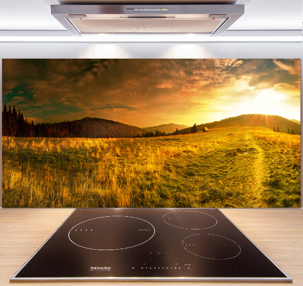 Panel de pared de cocina Panorama de los montes Tatra