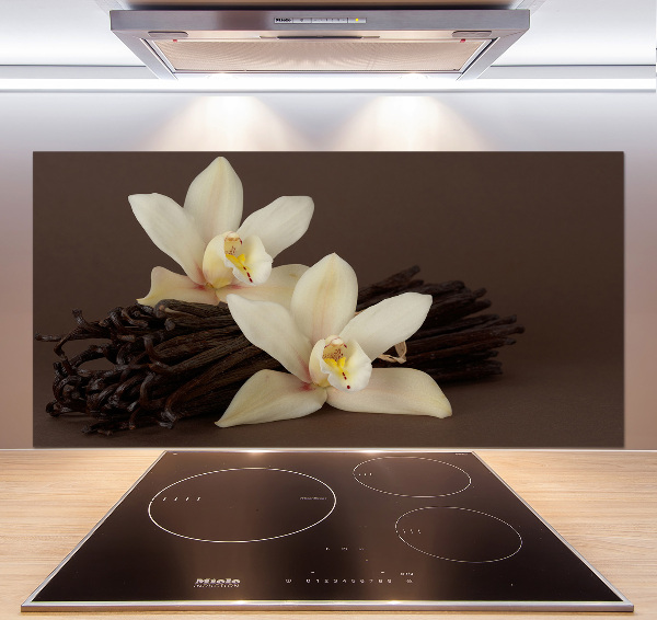 Panel de pared de cocina vainas de vainilla