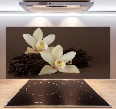 Panel de pared de cocina vainas de vainilla