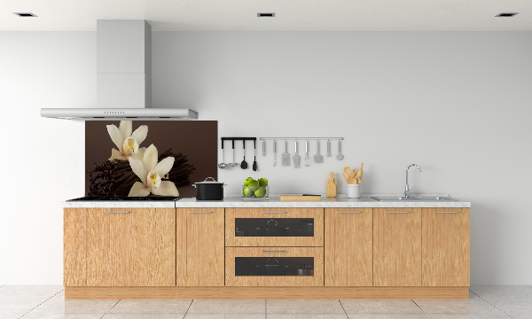 Panel de pared de cocina vainas de vainilla