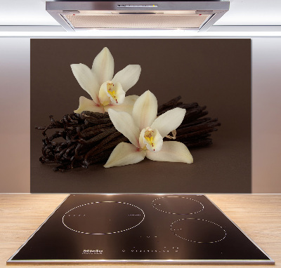 Panel de pared de cocina vainas de vainilla