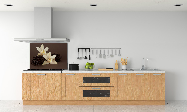 Panel de pared de cocina vainas de vainilla