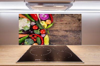 Panel antisalpicaduras Verduras