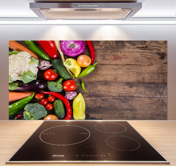 Panel antisalpicaduras Verduras