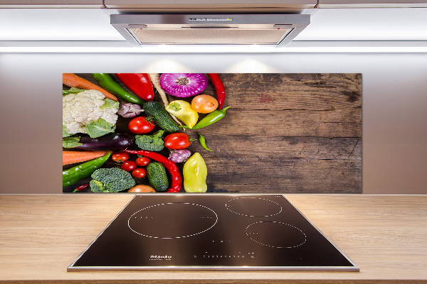 Panel antisalpicaduras Verduras