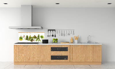 Panel para cocina Hierbas en una cuerda