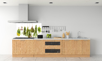 Panel para cocina Hierbas en una cuerda