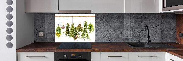 Panel para cocina Hierbas en una cuerda