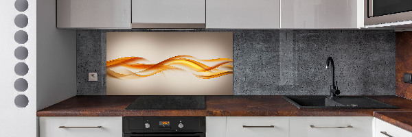 Panel de pared de cocina Ondas abstractas