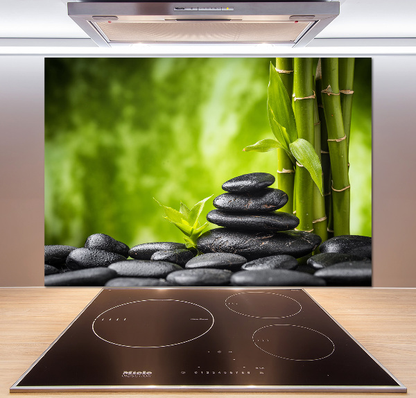 Panel antisalpicaduras Piedras zen