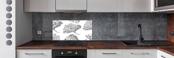 Panel de pared de cocina Gingko