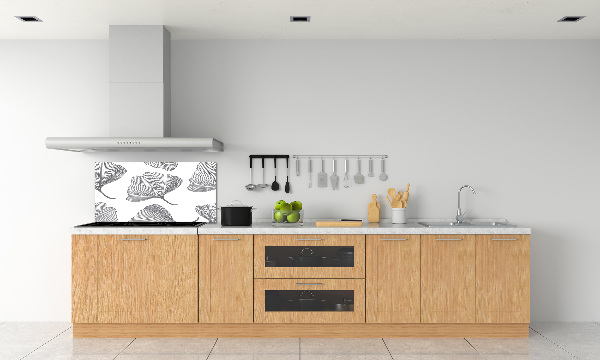 Panel de pared de cocina Gingko